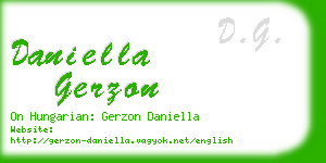 daniella gerzon business card